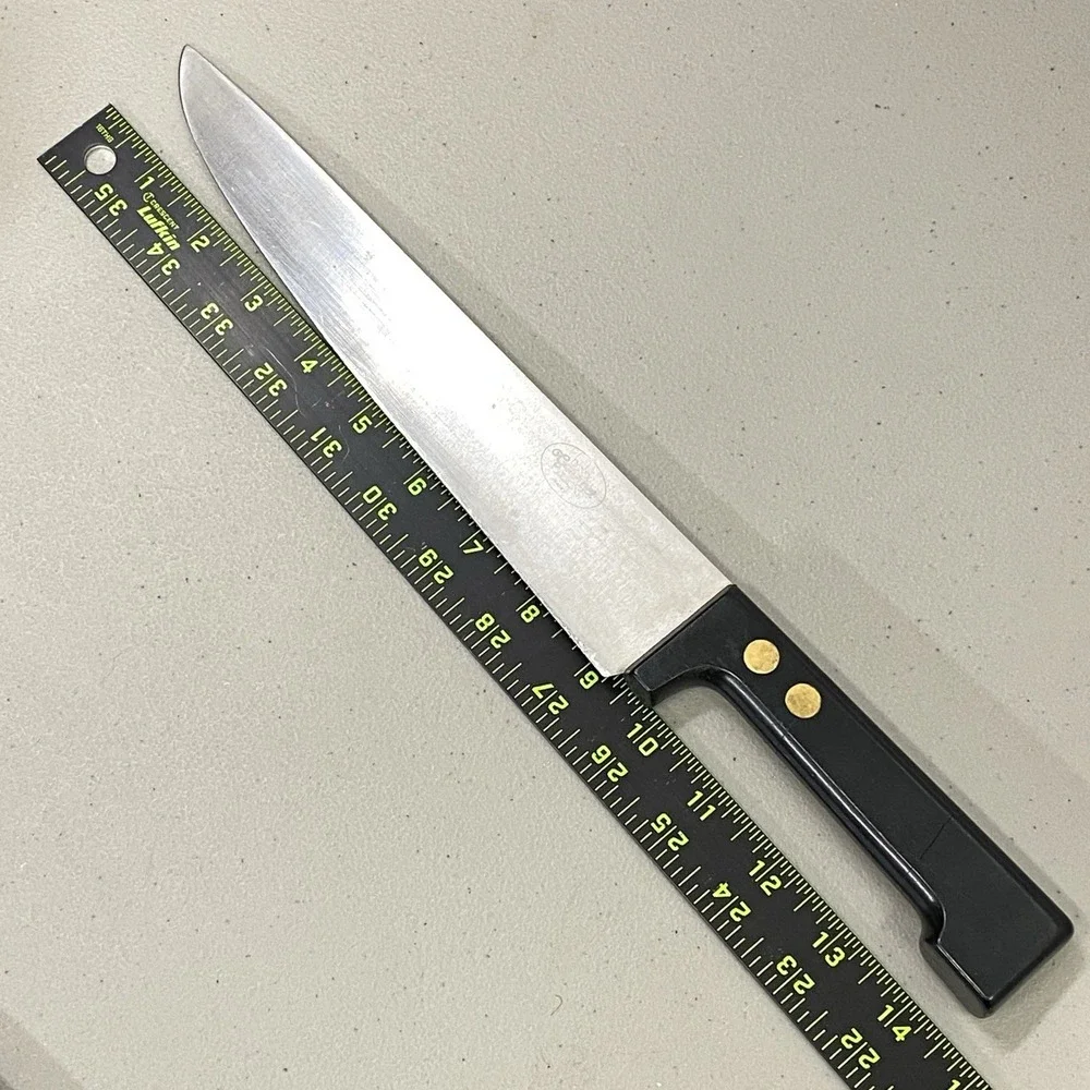 As Is Vintage Lot of 3 Dansk Gourmet Designs France Kitchen Chef Knives Damaged